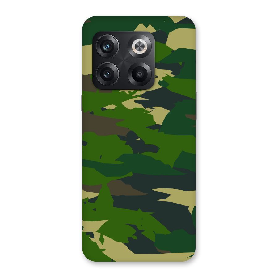 Green Camouflage Army Back Case for OnePlus 10T