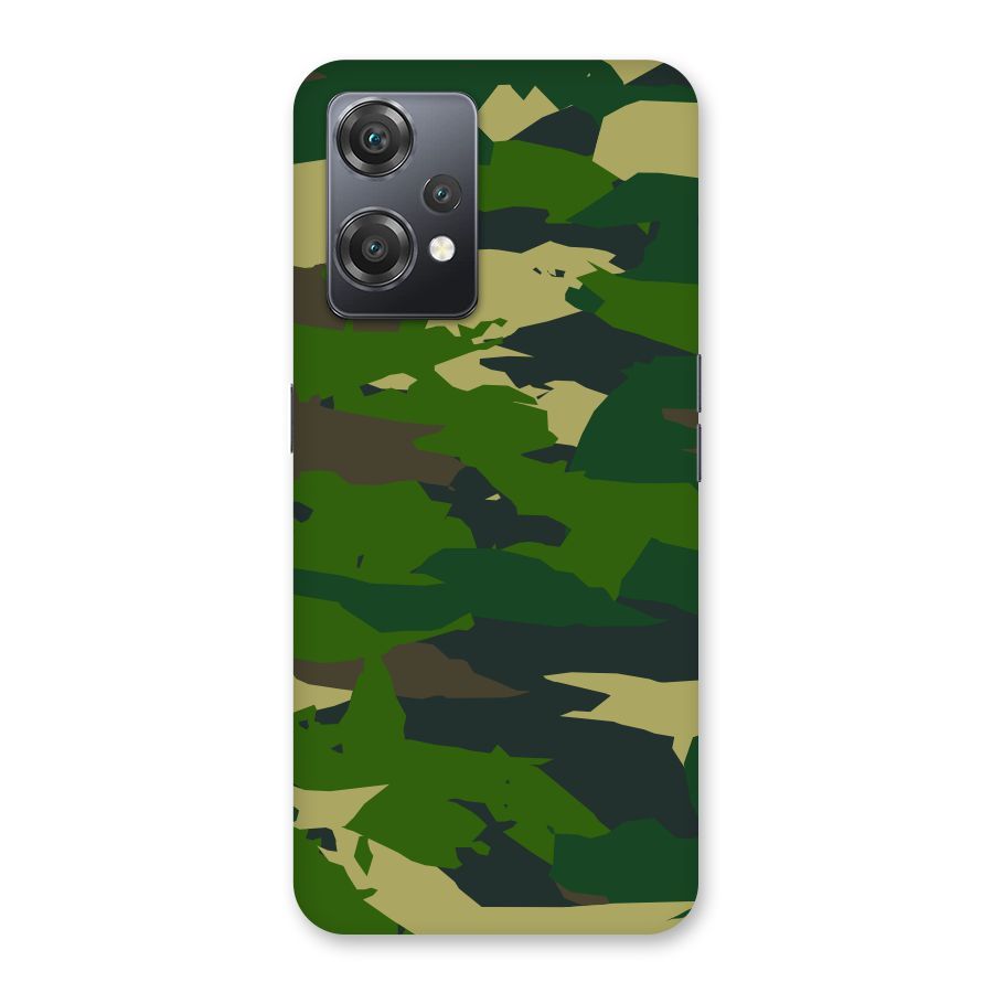 Green Camouflage Army Back Case for OnePlus Nord CE 2 Lite 5G