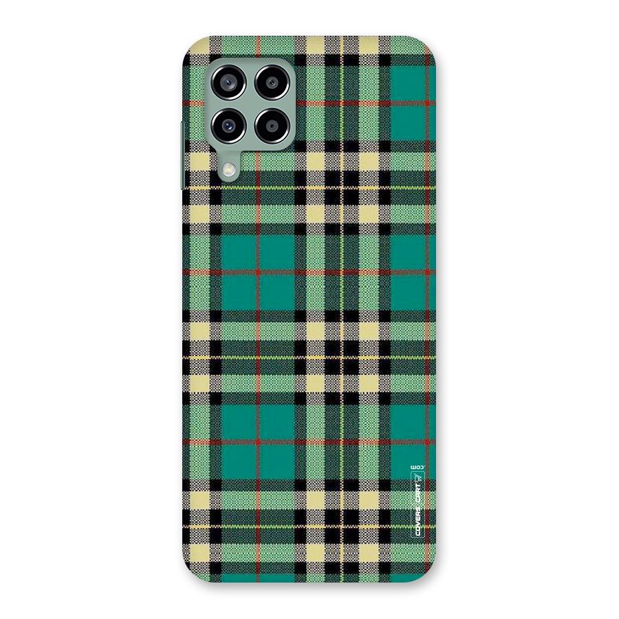 Green Check Back Case for Galaxy M33