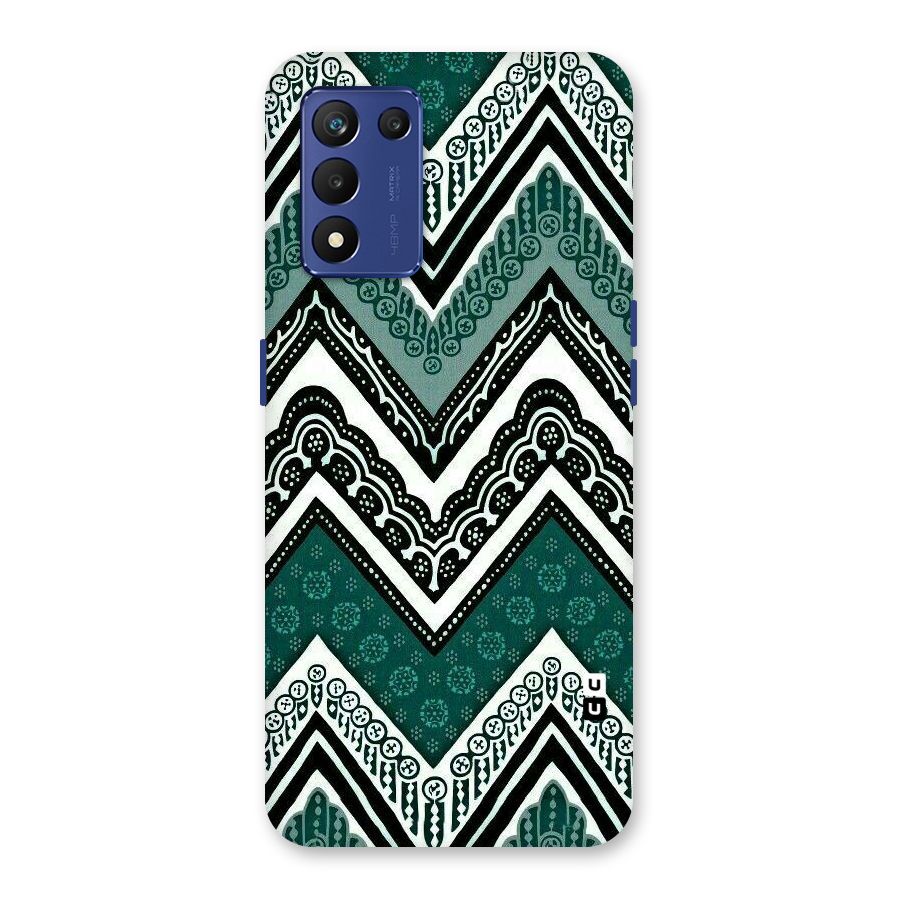 Green Chevron Back Case for Realme 9 5G Speed