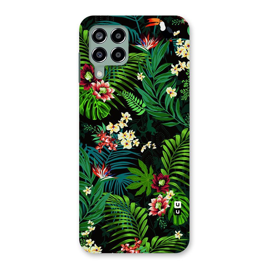 Green Leaf Design Back Case for Galaxy M33