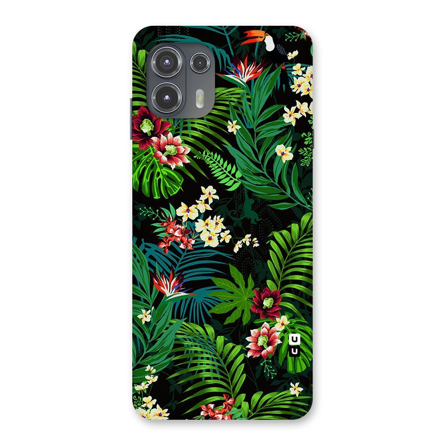 Green Leaf Design Back Case for Motorola Edge 20 Fusion