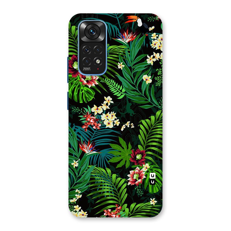 Green Leaf Design Back Case for Redmi Note 11S