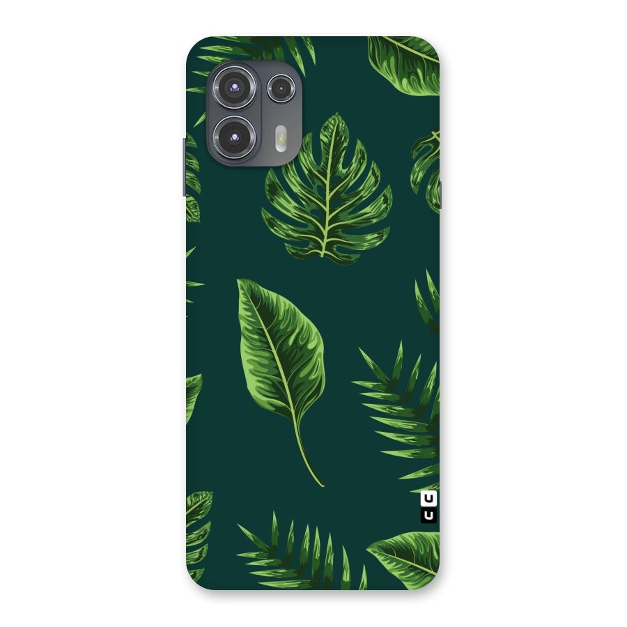 Green Leafs Back Case for Motorola Edge 20 Fusion
