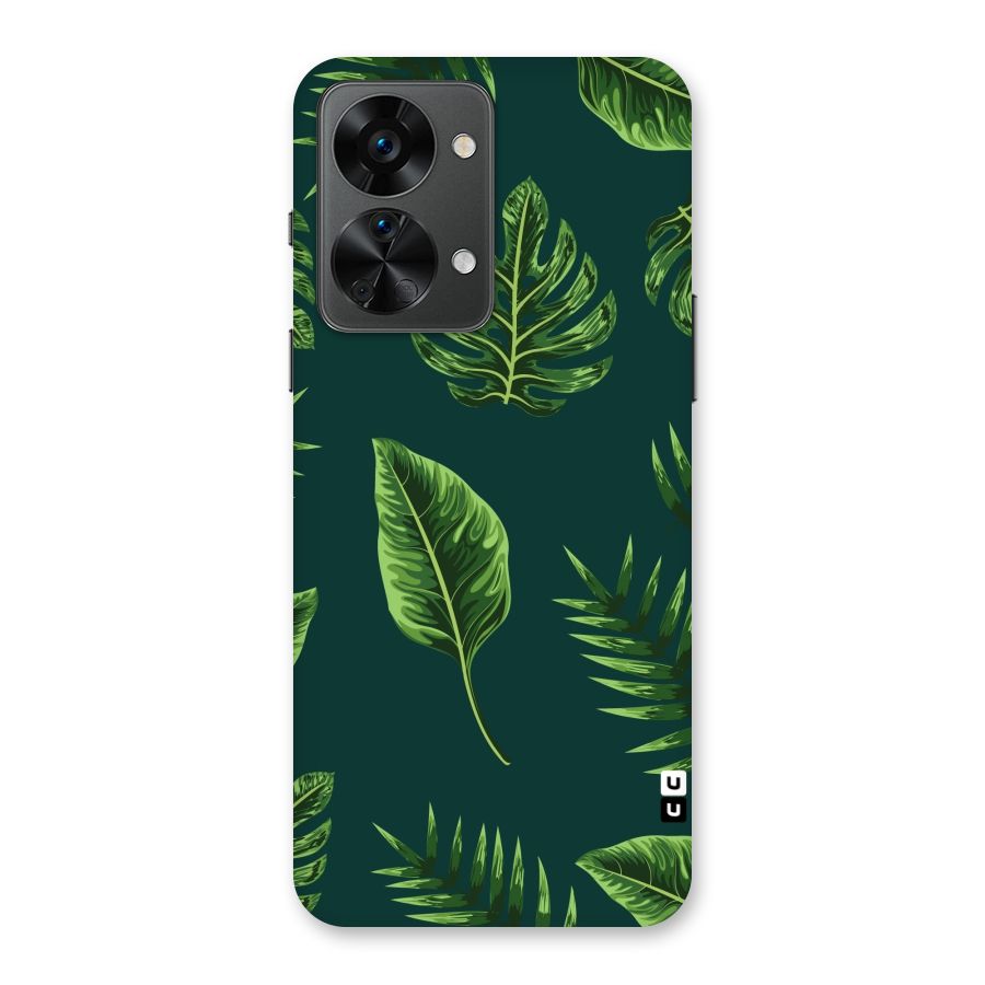 Green Leafs Back Case for OnePlus Nord 2T