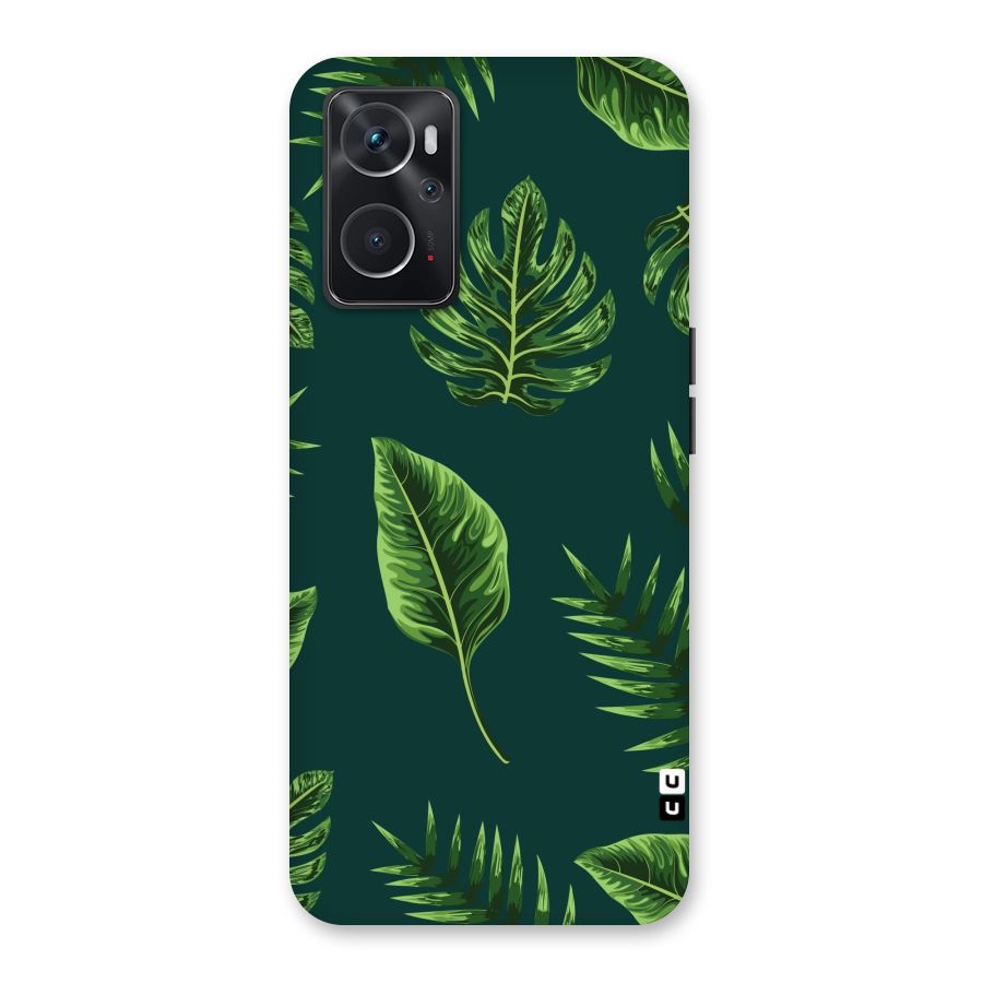 Green Leafs Back Case for Oppo K10 4G