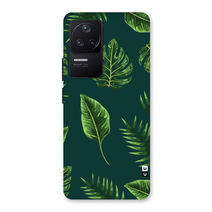 Green Leafs Back Case for Poco F4 5G