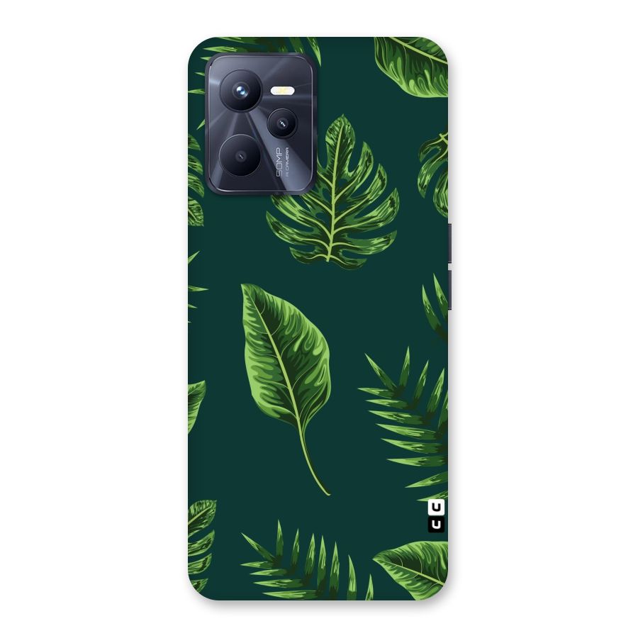 Green Leafs Back Case for Realme C35
