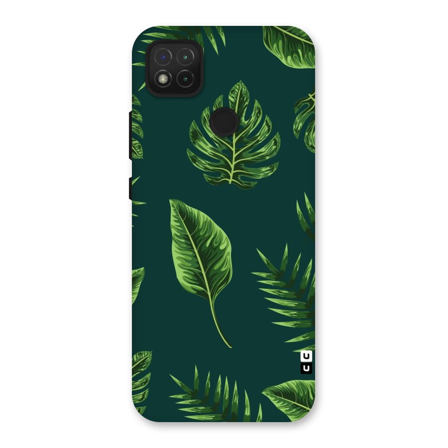 Green Leafs Back Case for Redmi 9 Activ