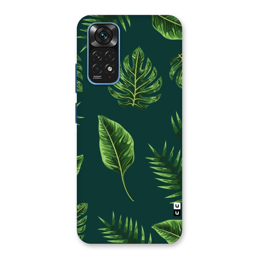 Green Leafs Back Case for Redmi Note 11S