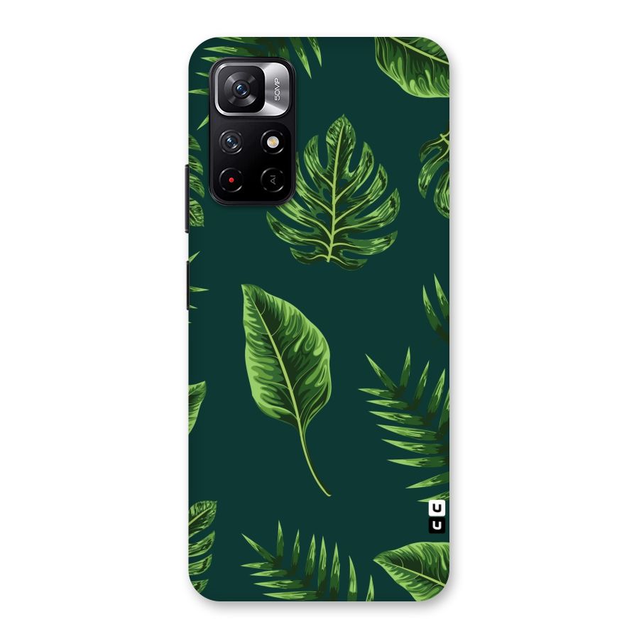Green Leafs Back Case for Redmi Note 11T 5G