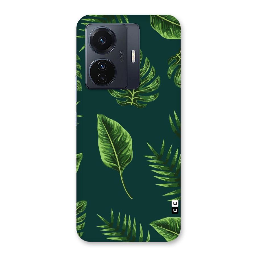 Green Leafs Back Case for Vivo T1 Pro