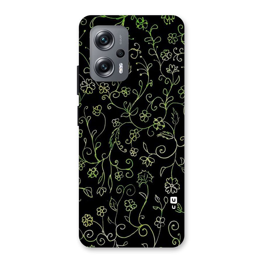 Green Leaves Back Case for Redmi K50i