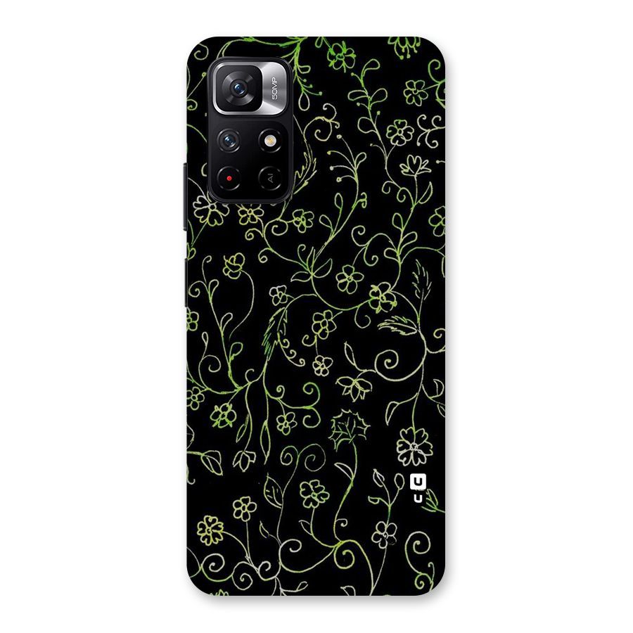 Green Leaves Back Case for Redmi Note 11T 5G
