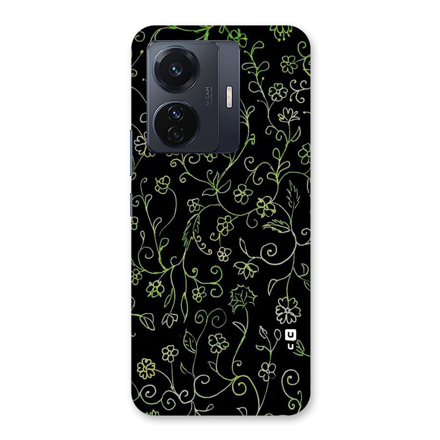 Green Leaves Back Case for Vivo T1 Pro