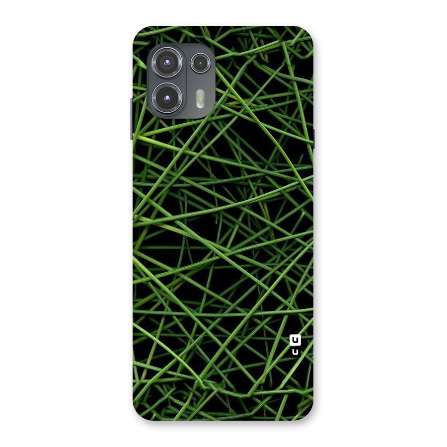 Green Lines Back Case for Motorola Edge 20 Fusion