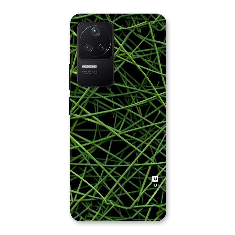 Green Lines Back Case for Poco F4 5G