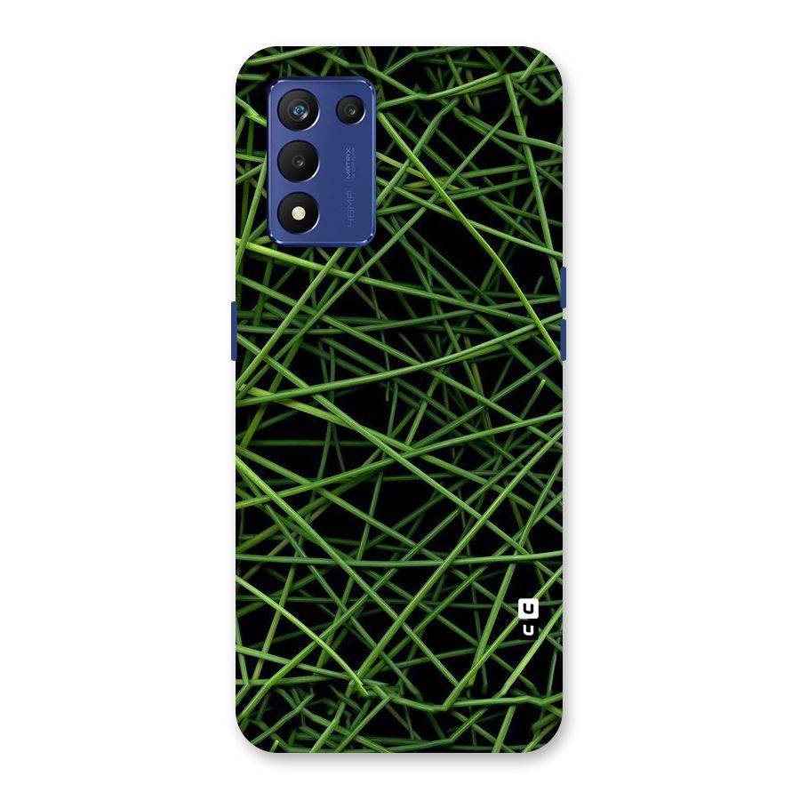 Green Lines Back Case for Realme 9 5G Speed