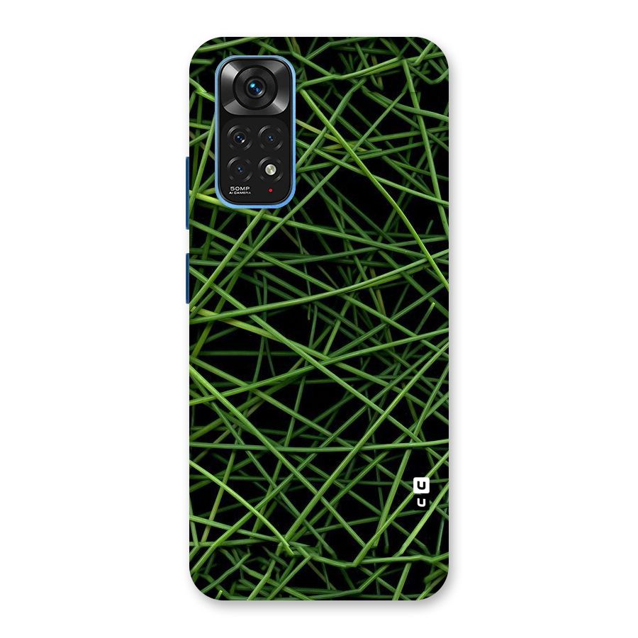 Green Lines Back Case for Redmi Note 11S