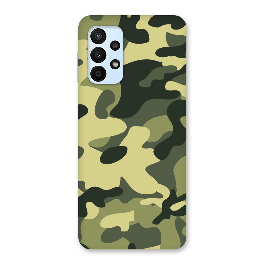 Green Military Pattern Back Case for Galaxy A23