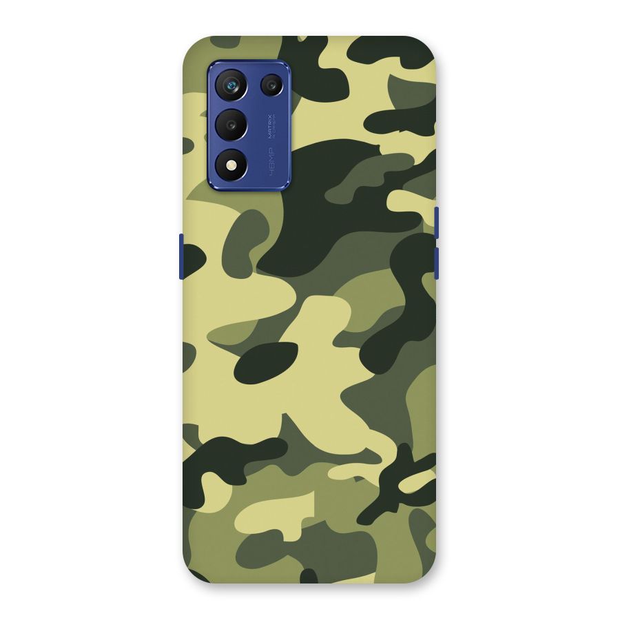 Green Military Pattern Back Case for Realme 9 5G Speed