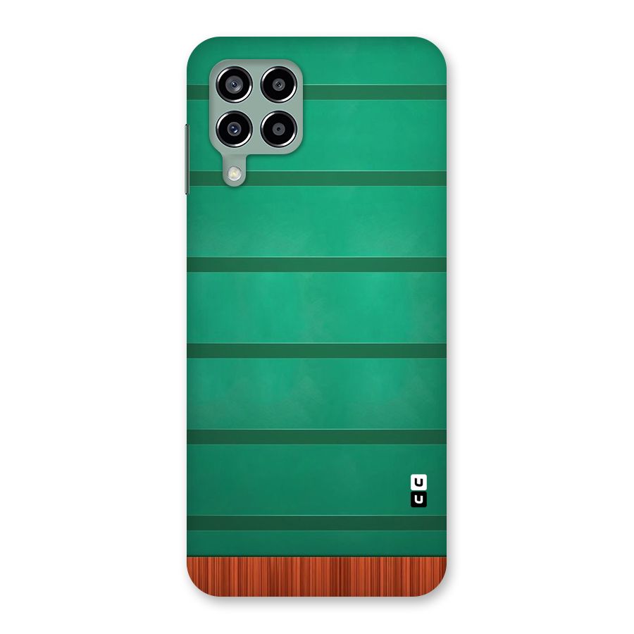 Green Wood Stripes Back Case for Galaxy M33