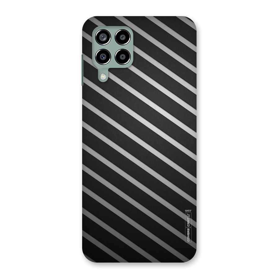 Grey And Black Stripes Back Case for Galaxy M33