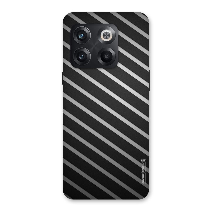 Grey And Black Stripes Back Case for OnePlus 10T