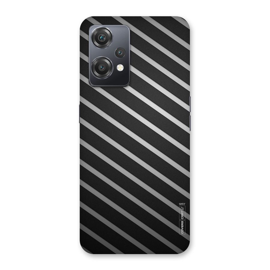Grey And Black Stripes Back Case for OnePlus Nord CE 2 Lite 5G