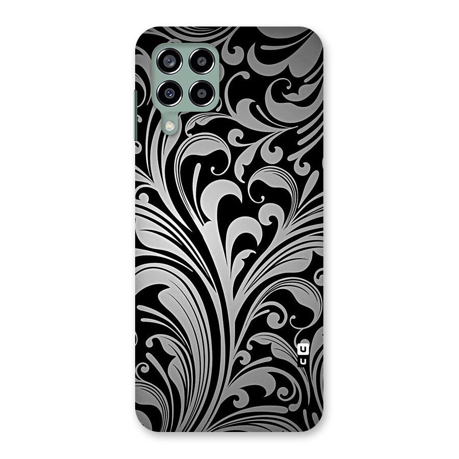 Grey Beauty Pattern Back Case for Galaxy M33