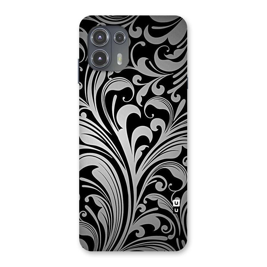 Grey Beauty Pattern Back Case for Motorola Edge 20 Fusion