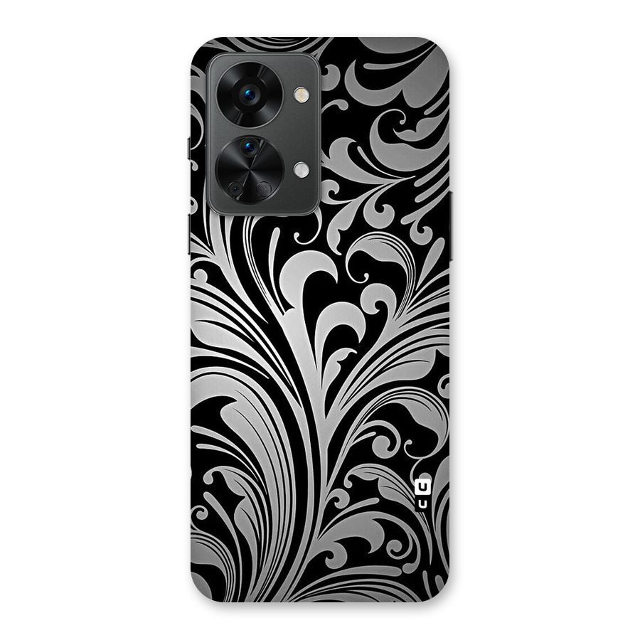 Grey Beauty Pattern Back Case for OnePlus Nord 2T