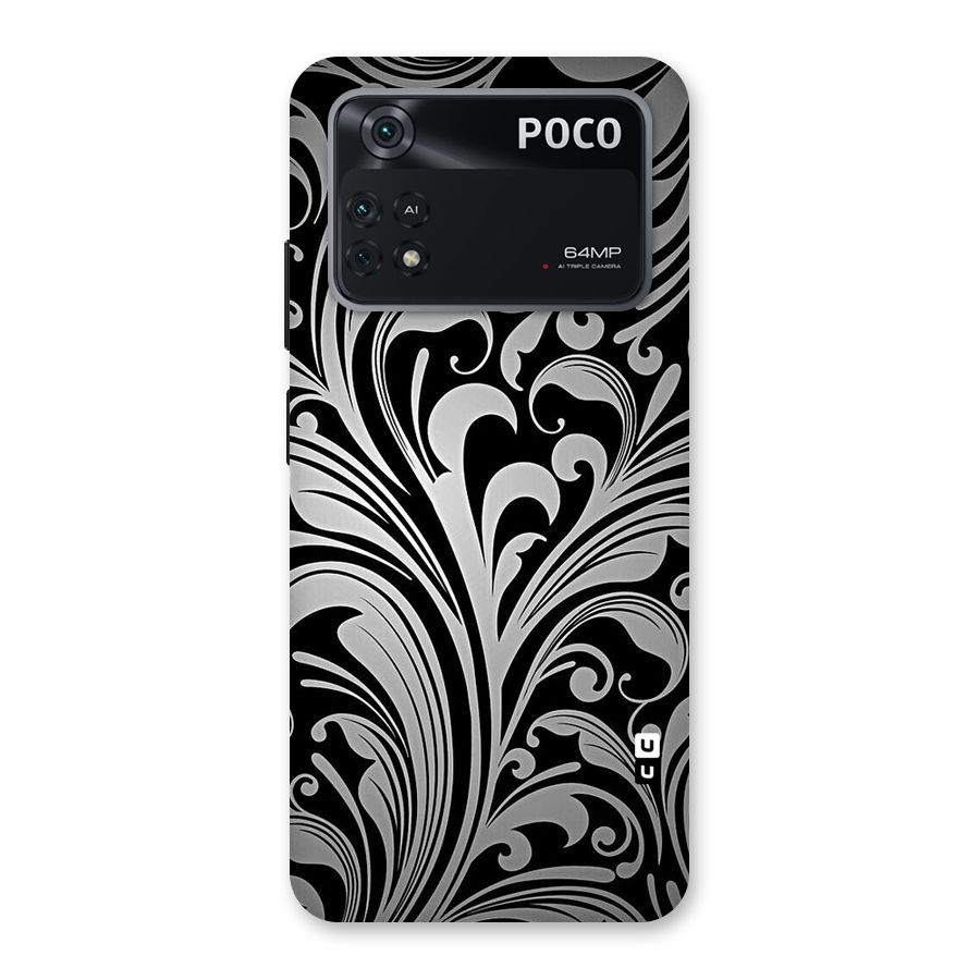 Grey Beauty Pattern Back Case for Poco M4 Pro 4G