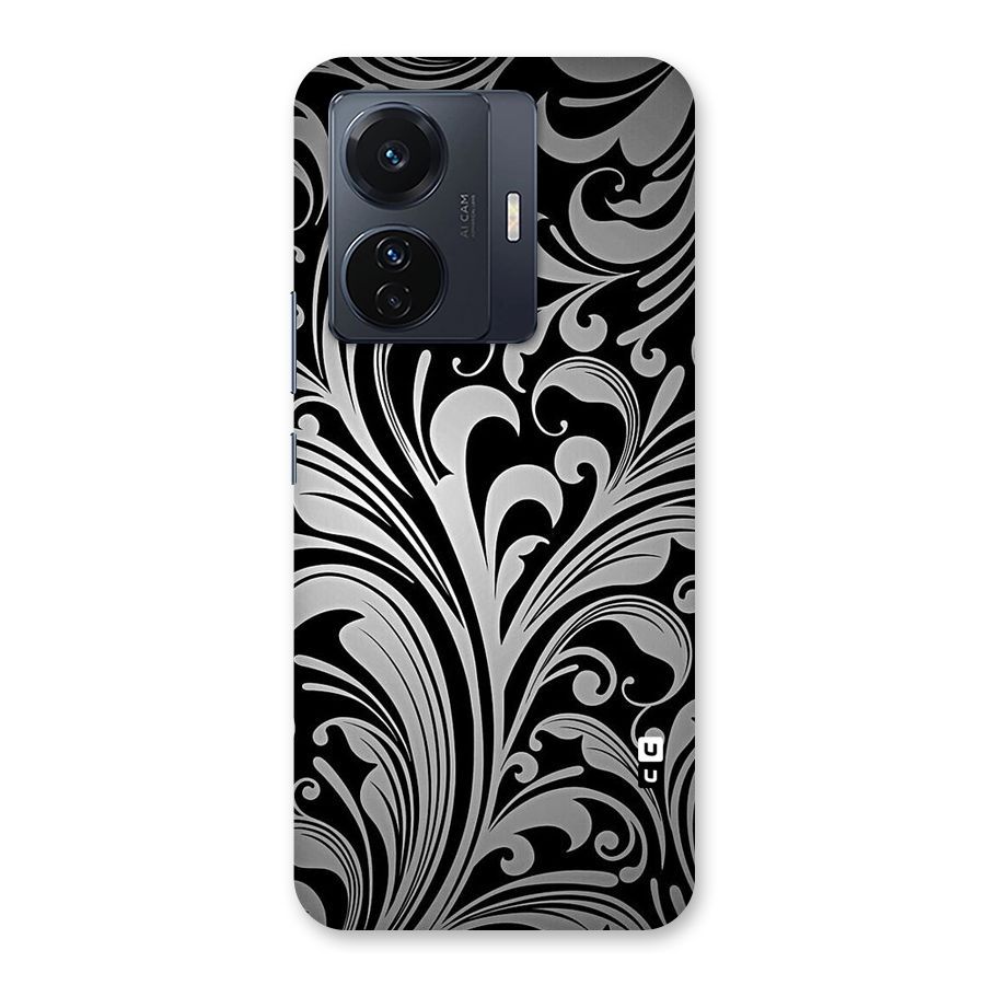 Grey Beauty Pattern Back Case for Vivo T1 Pro