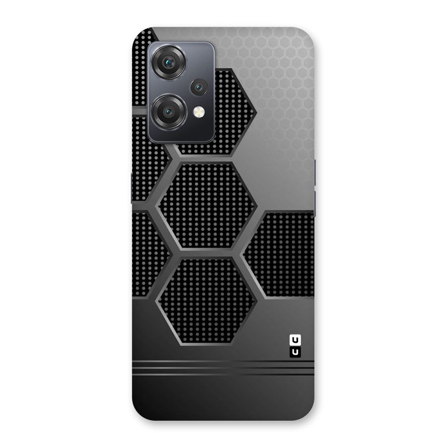 Grey Black Hexa Back Case for OnePlus Nord CE 2 Lite 5G