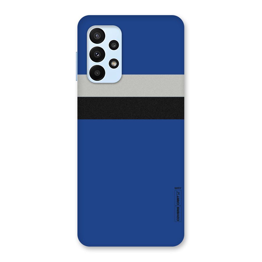 Grey Black Strips Back Case for Galaxy A23