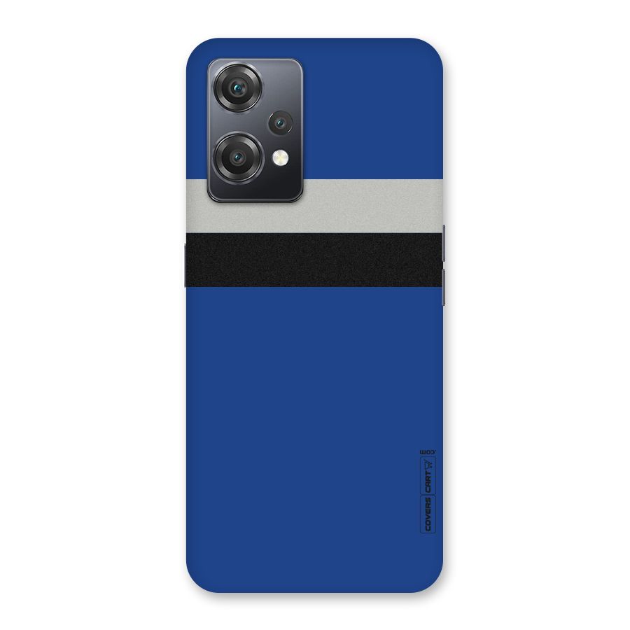 Grey Black Strips Back Case for OnePlus Nord CE 2 Lite 5G