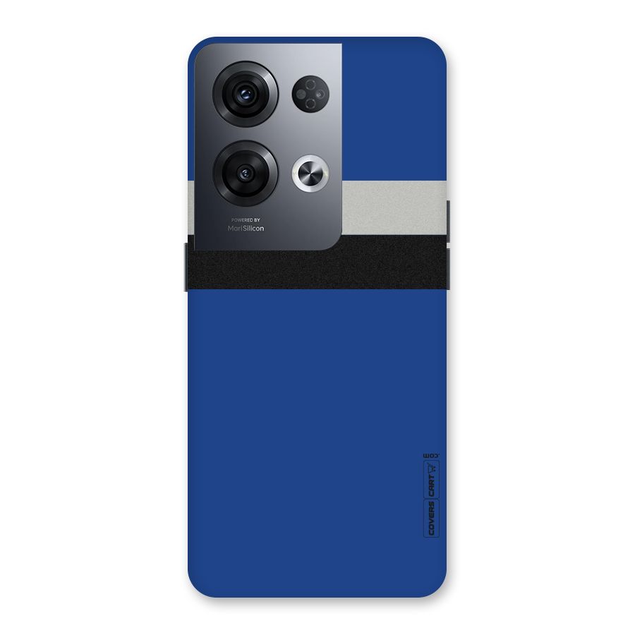 Grey Black Strips Back Case for Oppo Reno8 Pro 5G