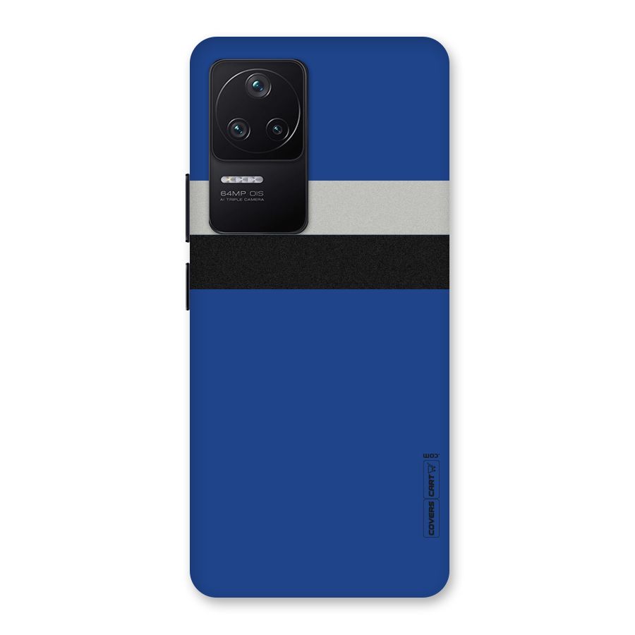 Grey Black Strips Back Case for Poco F4 5G