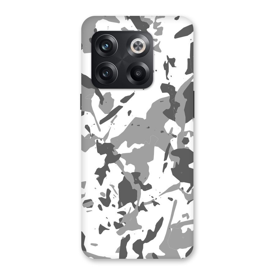 Grey Camouflage Army Back Case for OnePlus 10T