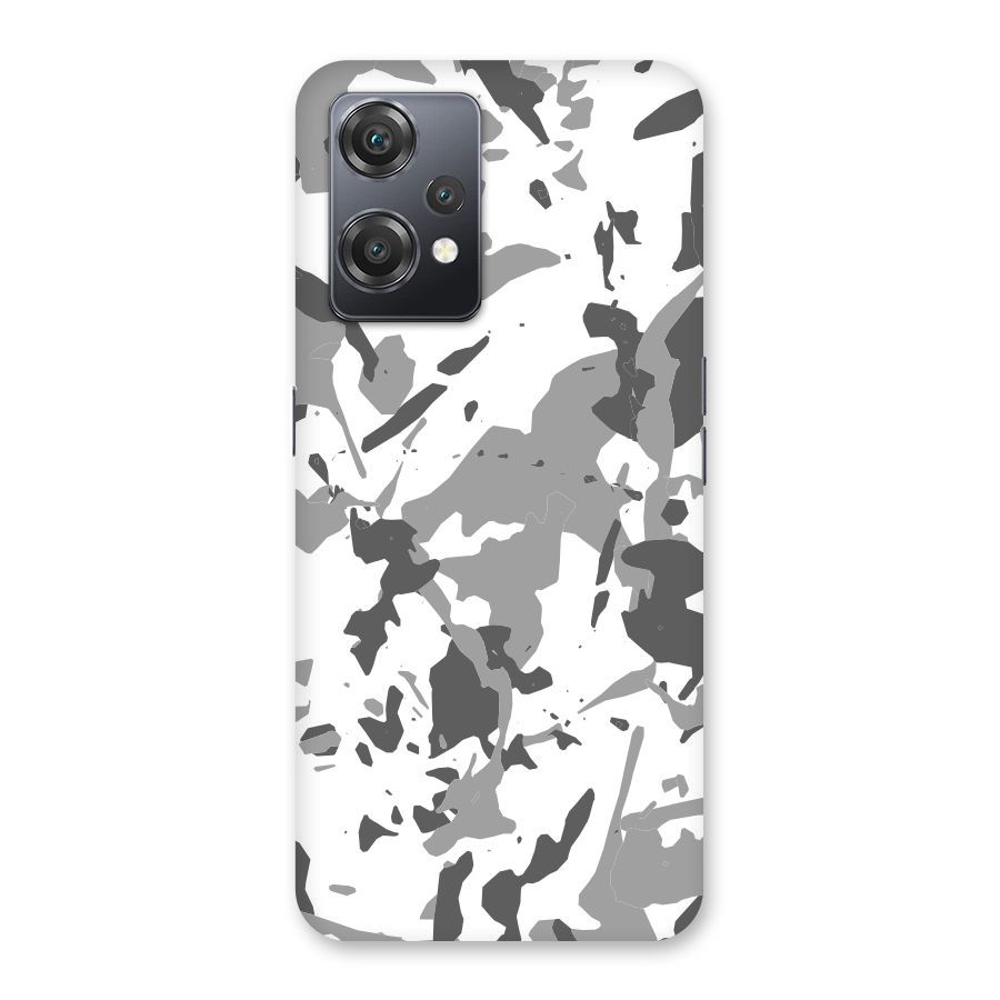 Grey Camouflage Army Back Case for OnePlus Nord CE 2 Lite 5G