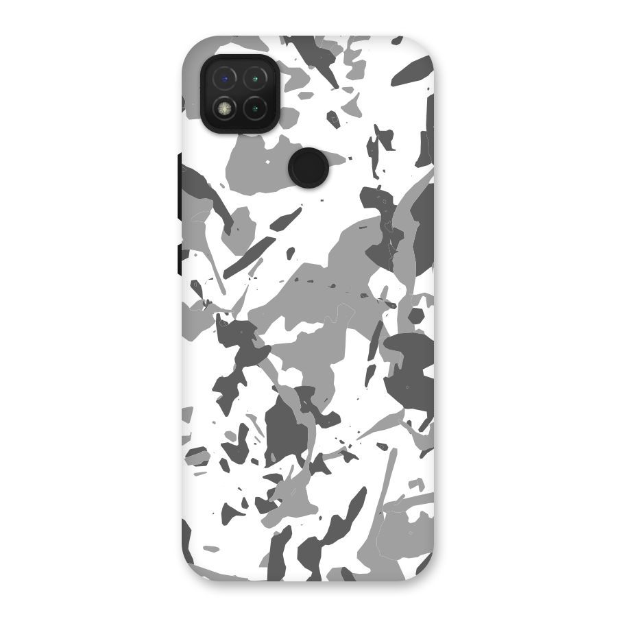 Grey Camouflage Army Back Case for Redmi 9 Activ