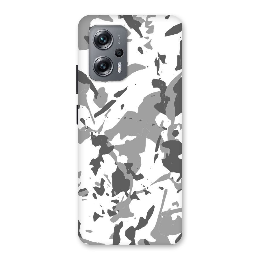 Grey Camouflage Army Back Case for Redmi K50i
