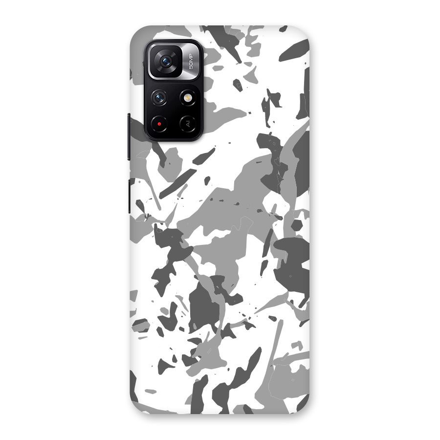 Grey Camouflage Army Back Case for Redmi Note 11T 5G