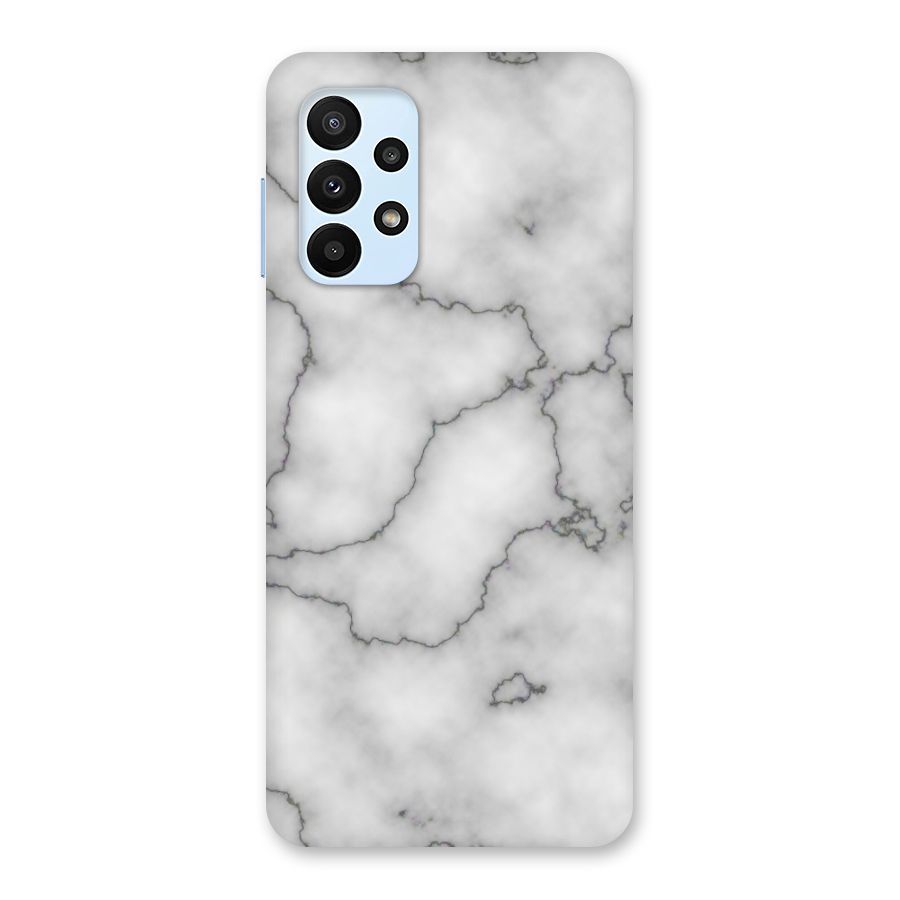 Grey Marble Back Case for Galaxy A23