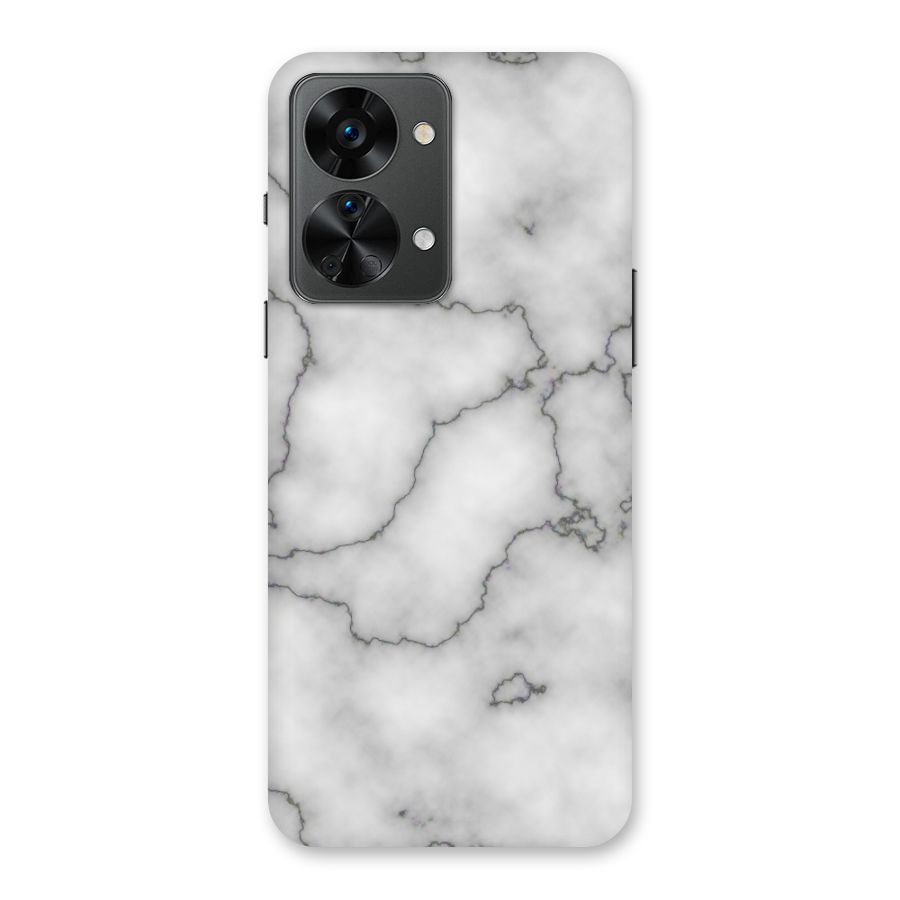 Grey Marble Back Case for OnePlus Nord 2T