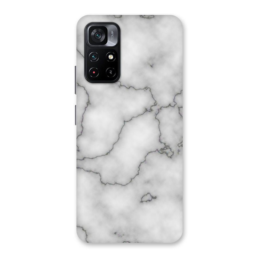 Grey Marble Back Case for Poco M4 Pro 5G