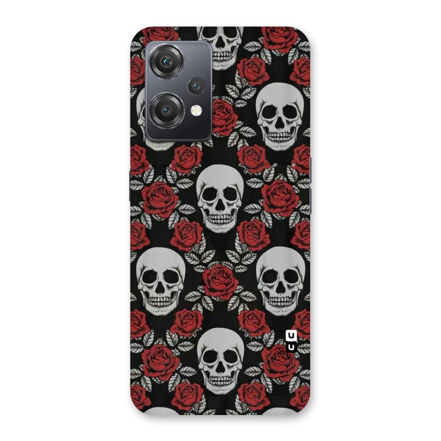 Grey Skulls Back Case for OnePlus Nord CE 2 Lite 5G