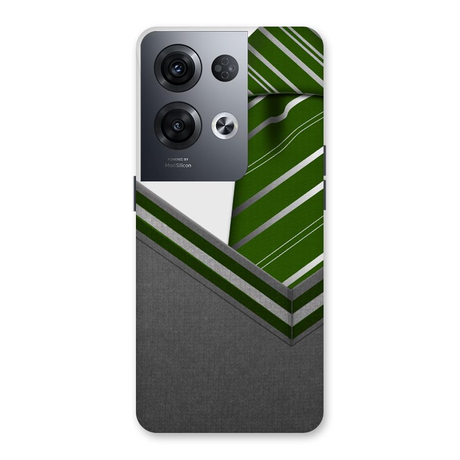 Grey Sweater Back Case for Oppo Reno8 Pro 5G
