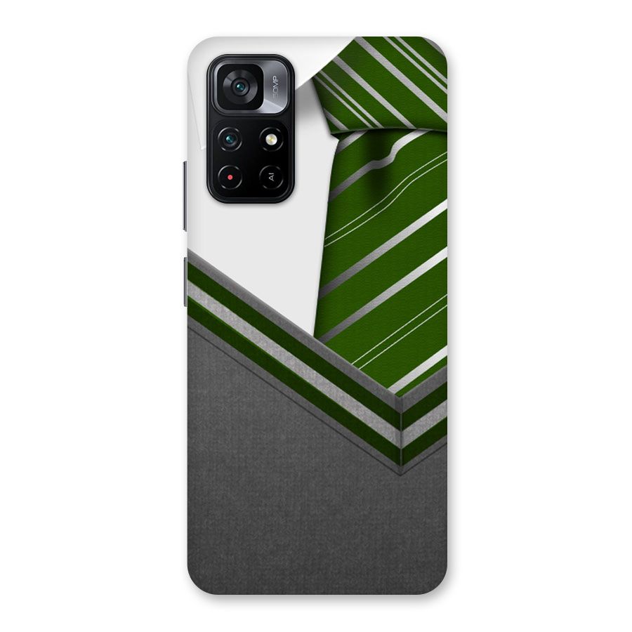 Grey Sweater Back Case for Poco M4 Pro 5G
